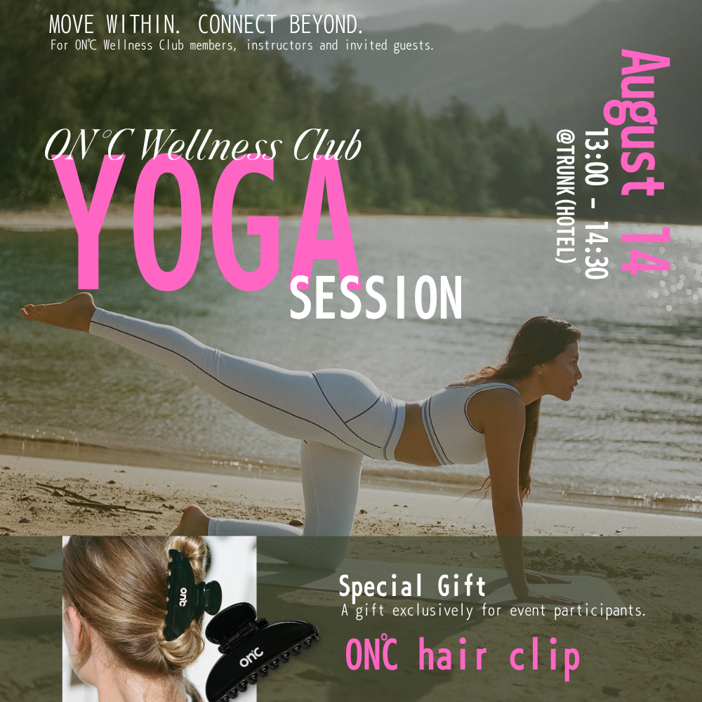 ON℃ WELLNESS CLUB｜2026.08.14