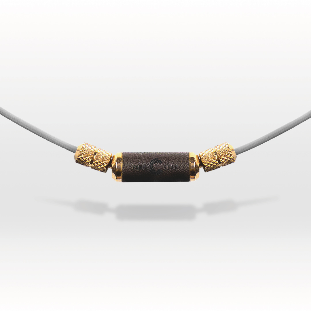 【リピータークラス】ハイパーMagネックレス (BROWN X GOLD)